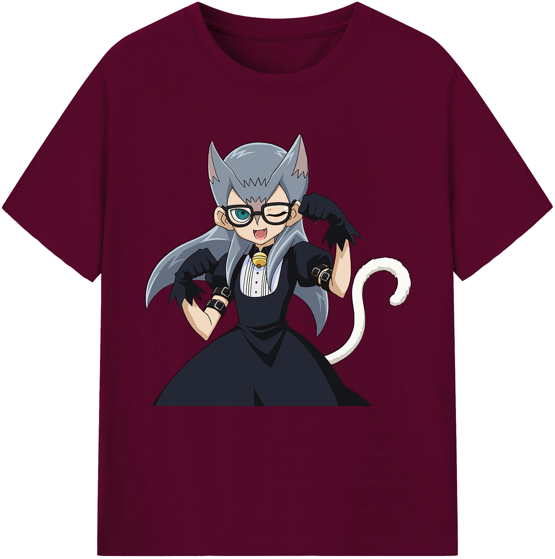 （画像用） 遊☆戯☆王 Yu-Gi-Oh! レディースカジュアルプリントTシャツ（綿100％）